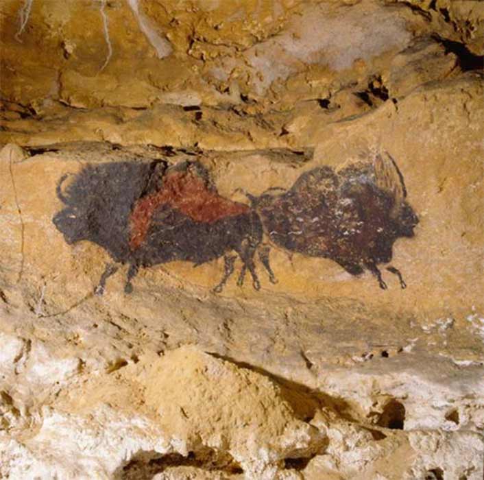 Lascaux Cave Art: Bison 
