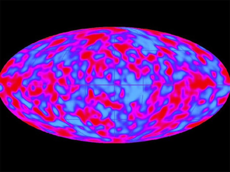 Developed and built at Goddard Space Flight Center in Greenbelt, Md., NASA's Cosmic Background Explorer (COBE) precisely measured and mapped the oldest light in the universe -- the cosmic microwave background. (NASA)