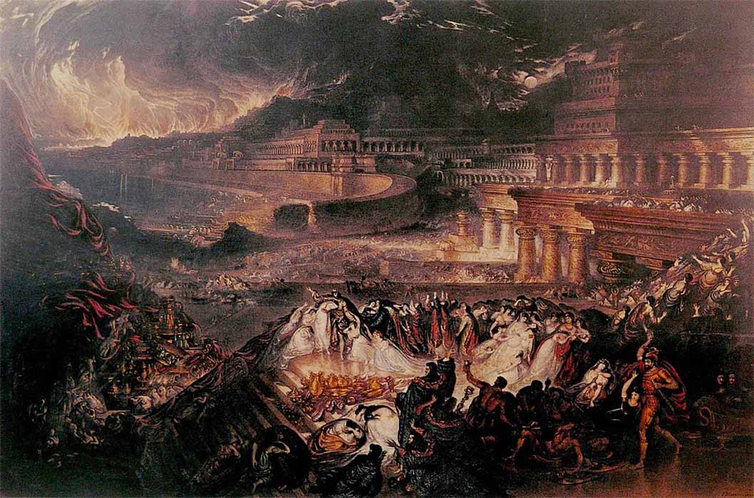 The Fall of Nineveh by John Martin (1829) (CC BY-SA 4.0)