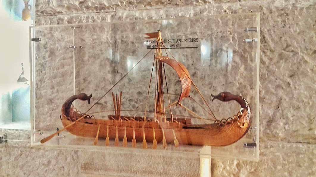 Model of an Illyrian ship called lemb (A.jobs02/CC BY-SA 4.0)