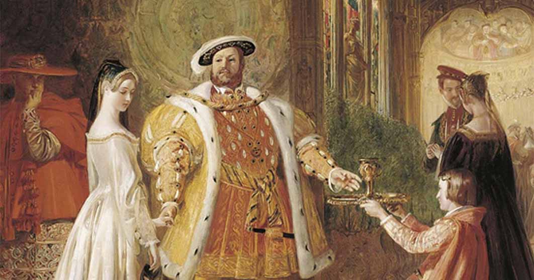 Henry VIII's first interview with Anne Boleyn. (Public Domain )