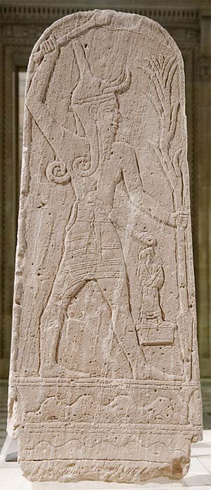Baal of Ugarit. Louvre (Public Domain)