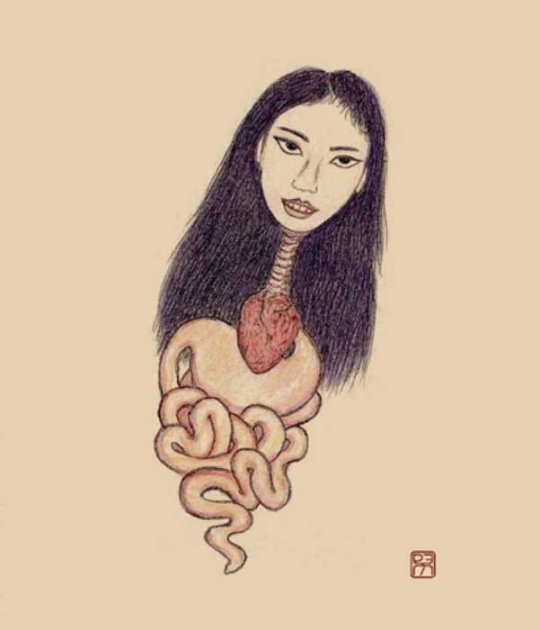Known as Krasue (Thai) or Ab (Khmer), the Penanggalan is a nocturnal female spirit of Southeast Asian folklore. (2012) (Xavier Romero-Frias /CC BY-SA 3.0)
