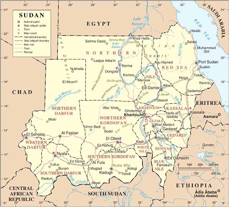A map of Sudan (Muhammad Daffa Rambe / CC BY-SA 3.0)