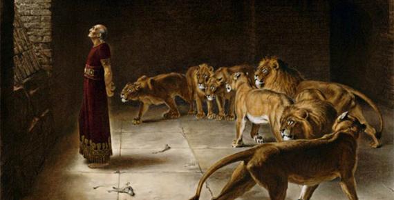 Daniel in the Lions’ Den by Thomas Agnew and Sons, (1892) (Public Domain)