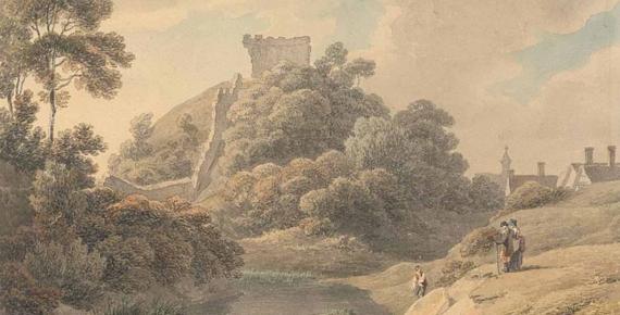 Clare Castle, Seat Of Elizabeth De Clare Who Defied Her King