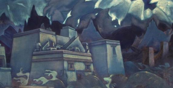 Gibel Atlantidy by N.Roerich (1929) (Public Domain)