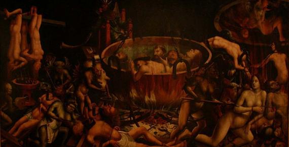 Hell - Unknown Master - Portugal - 1st third of 16th century. Museu Nacional de Arte Antiga