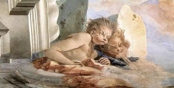 The Wind by Giovanni Battista Tiepolo (1746) Pallazo Labia (Public Domain)