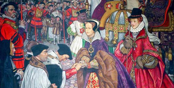 Mary Tudor, Henry VIII, Katherine Aragon, Elizabeth I, Edward VI, Depression, Fall of the Leaf, Philip of Spain, Act of Succession