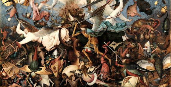 The Fall of the Rebel Angels by Pieter Bruegel the Elder