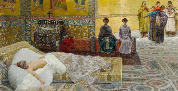 Theodora by Giuseppe de Sanctis (Public Domain)