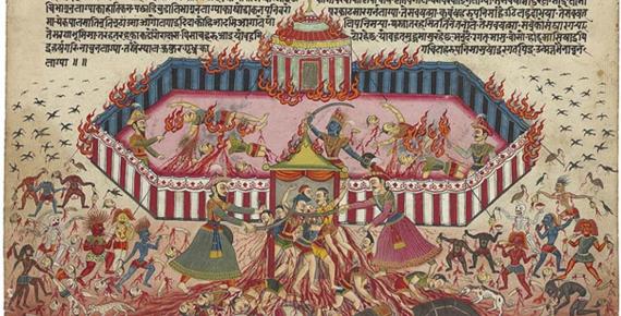 Illustration of Mahabharata 