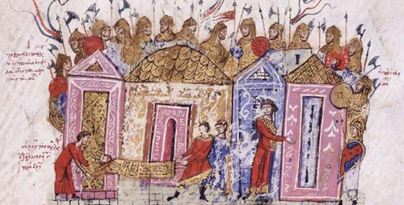Varangian Guard. Chronicle of John Skylitzes 13th Century