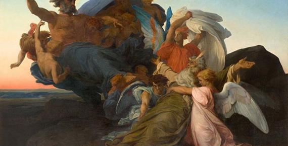 Death of Moses by Alexandre Cabanel  (1823–1889) 