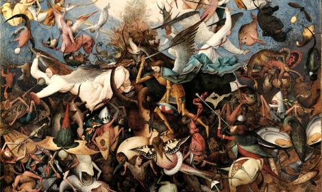 The Fall of the Rebel Angels by Pieter Bruegel the Elder