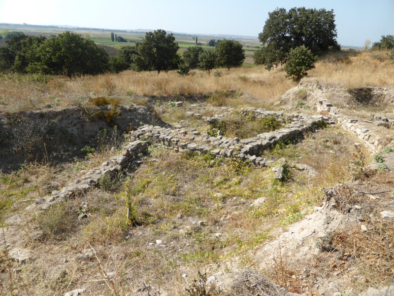 Bases of houses in Troy, roughly contemporary with the Trojan War.